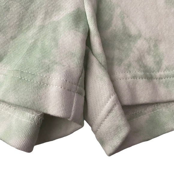 Rails Jane Shorts Mint Green Tie Dye High Waist Pockets French Terry Extra Small - Picture 9 of 16